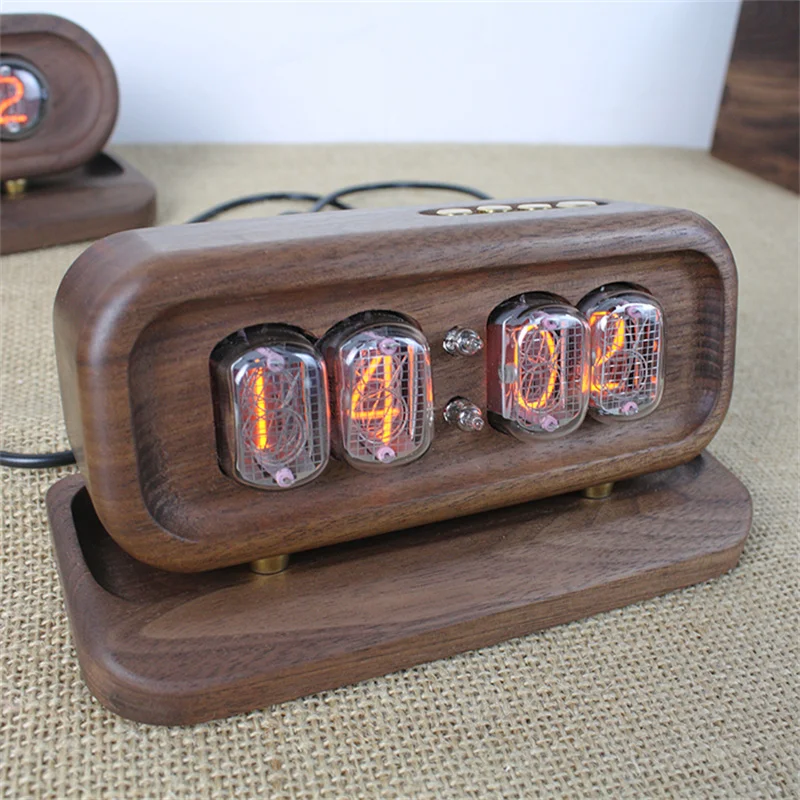 Black Walnut Solid Wood Glow D - Diy Electronics Table reseña y precio