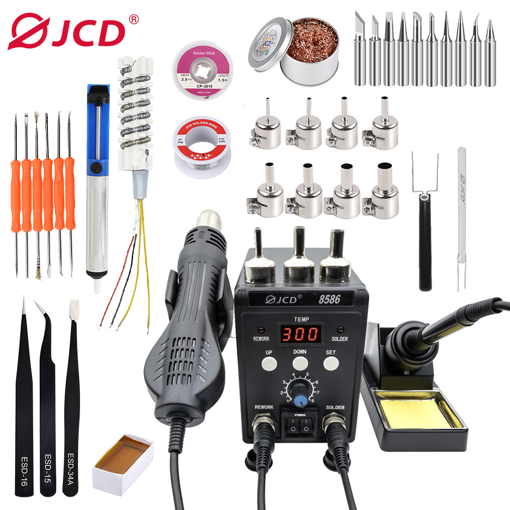JCD 2 in 1 Soldering Station 8 - Smd Solder Paste reseña y precio