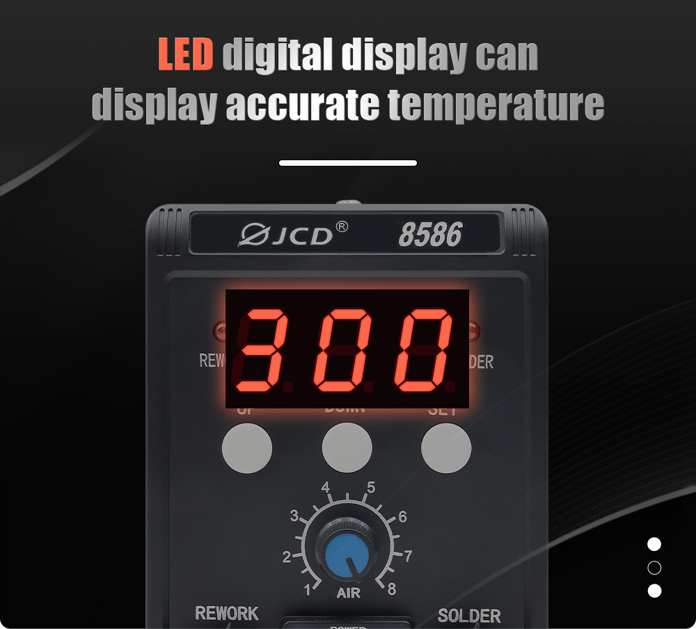 JCD 2 in 1 Soldering Station 8 - Smd Solder Paste reseña y precio