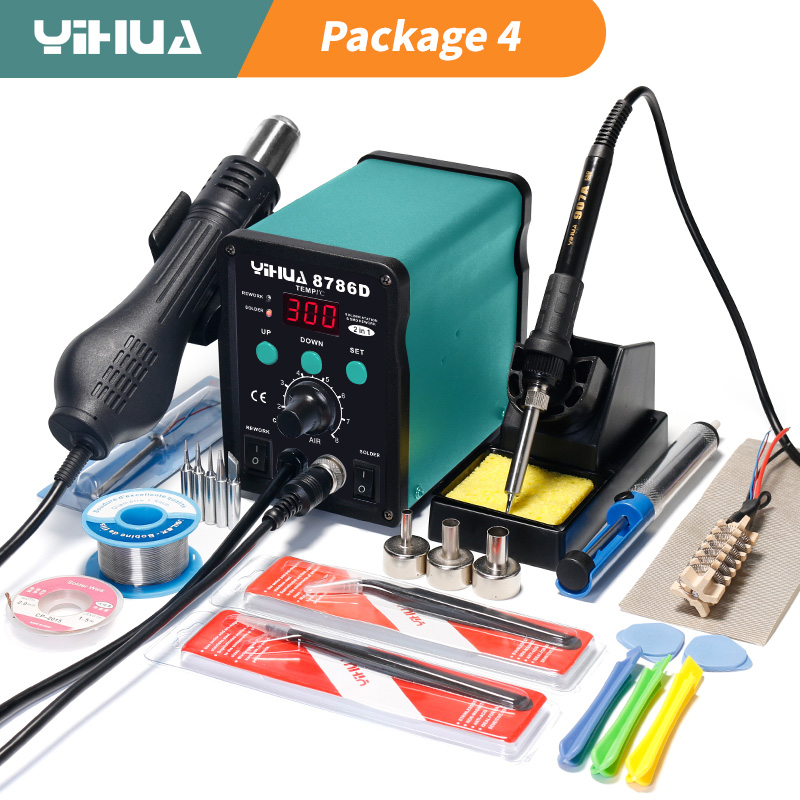 YIHUA 8786D Soldering Iron Hot - Smd Solder Paste reseña y precio