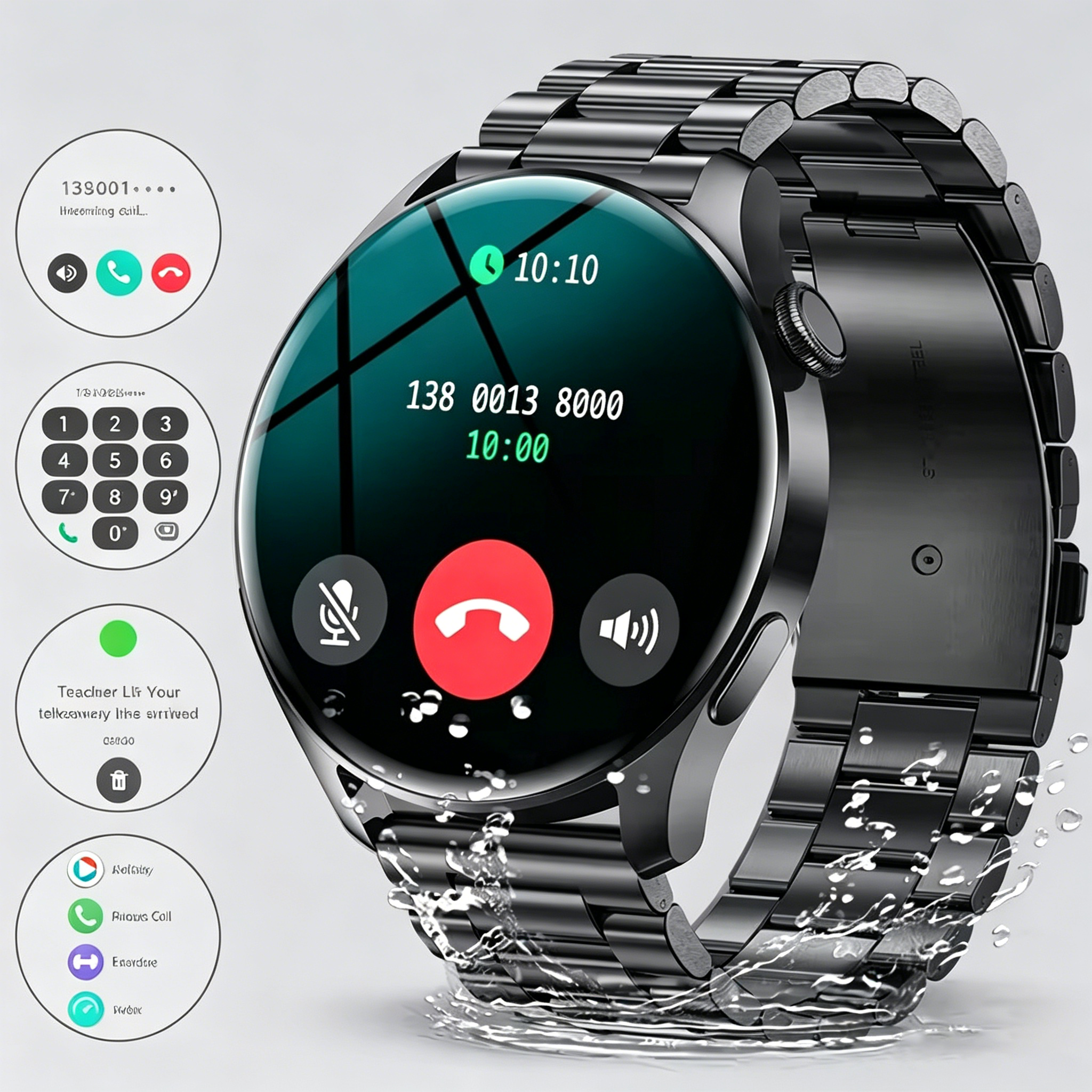 New SmartWatch for Men Women B - Diy Electronics Watch reseña y precio