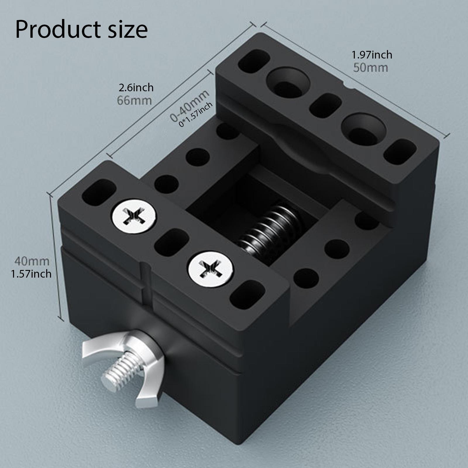 Small Table Bench Vise Clamp T - Diy Electronics Table reseña y precio