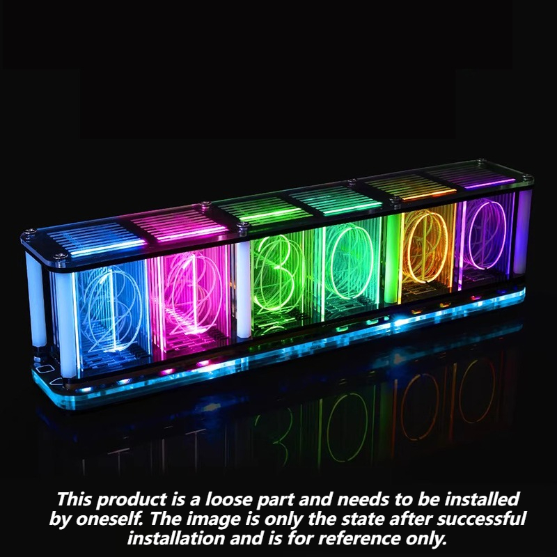 Glow Tube Clock Kit DIY Electr - Diy Electronics Table reseña y precio