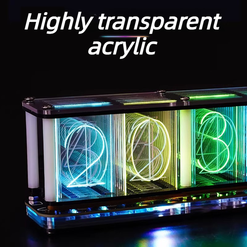 Glow Tube Clock Kit DIY Electr - Diy Electronics Table reseña y precio
