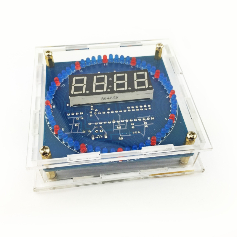 Electronic Clock DIY Light Con - Diy Electronics Table reseña y precio
