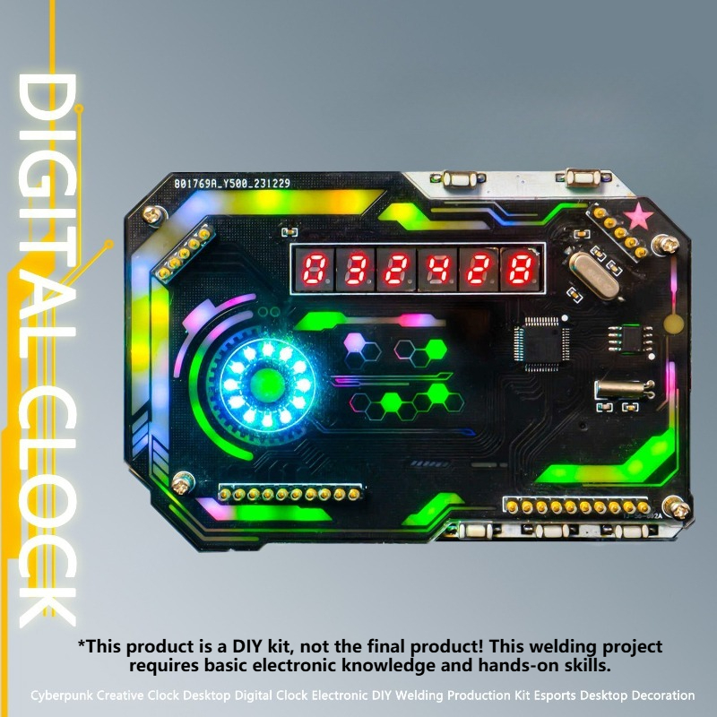 DIY Table Clocks Set Digital C - Diy Electronics Table reseña y precio
