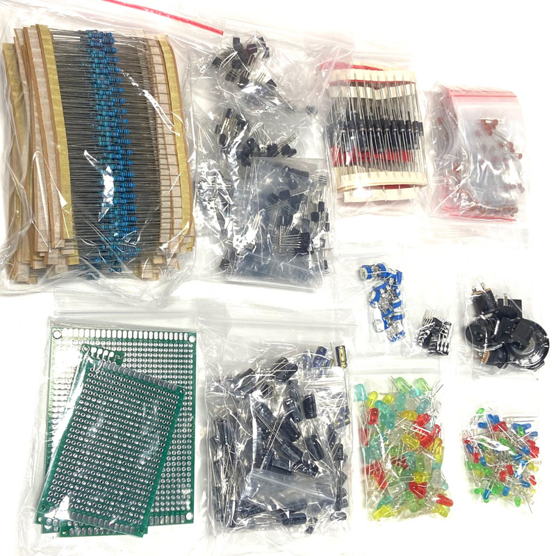1818PCS DIY Electronics Compon - Capacitor Kit Assortment reseña y precio