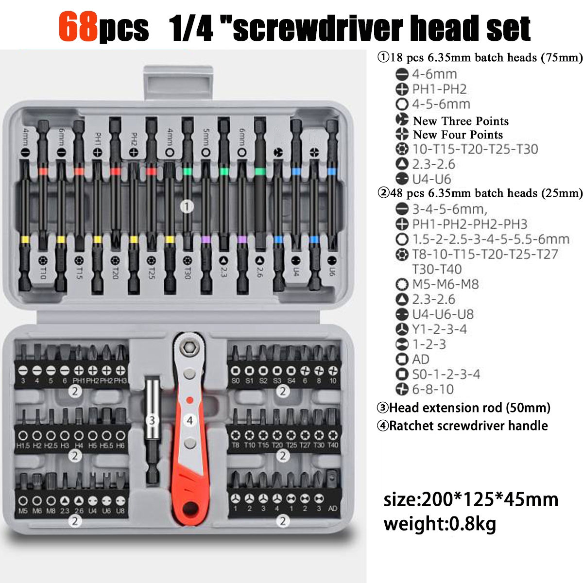 68 in 1 Precision Ratchet Scre - Diy Electronics Com reseña y precio