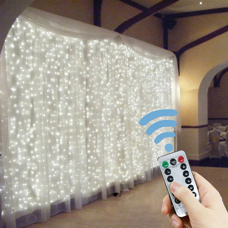 6M/3M USB LED Curtains Festoon - Diy Electronics News reseña y precio