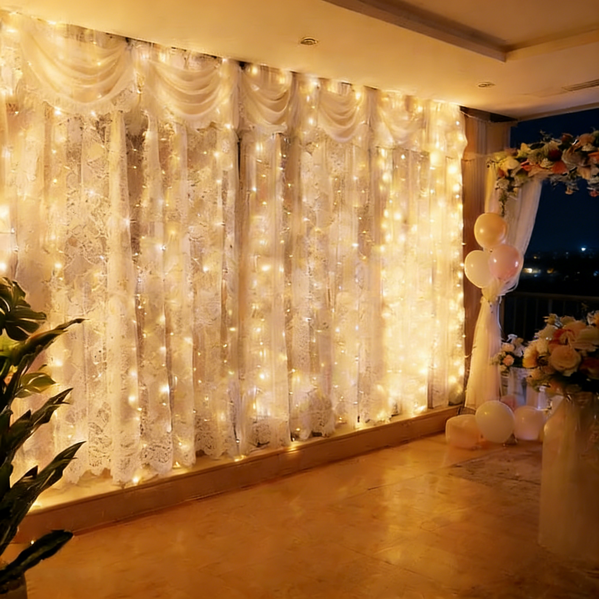 6M/3M USB LED Curtains Festoon - Diy Electronics News reseña y precio