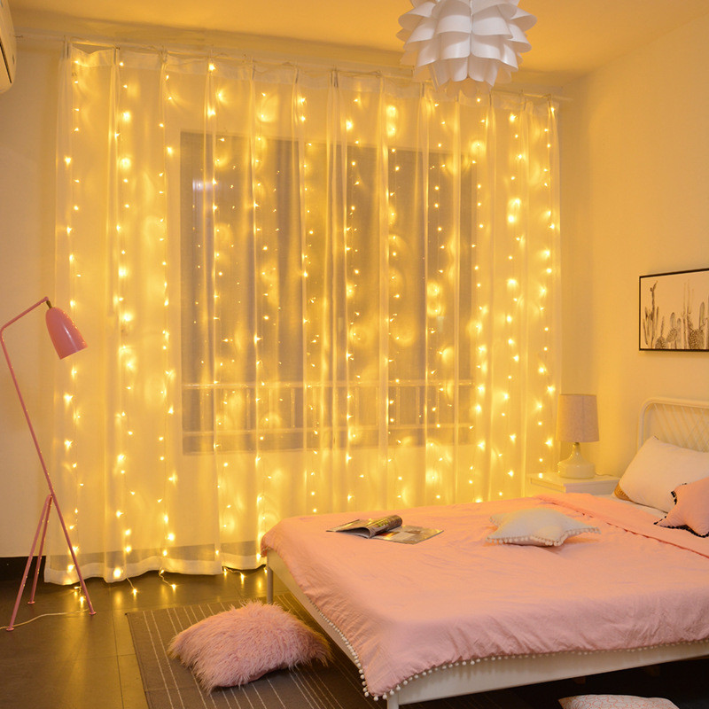 6M/3M USB LED Curtains Festoon - Diy Electronics News reseña y precio