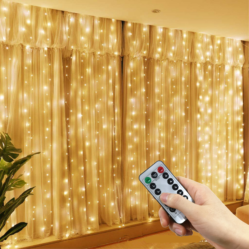 6M/3M USB LED Curtains Festoon - Diy Electronics News reseña y precio