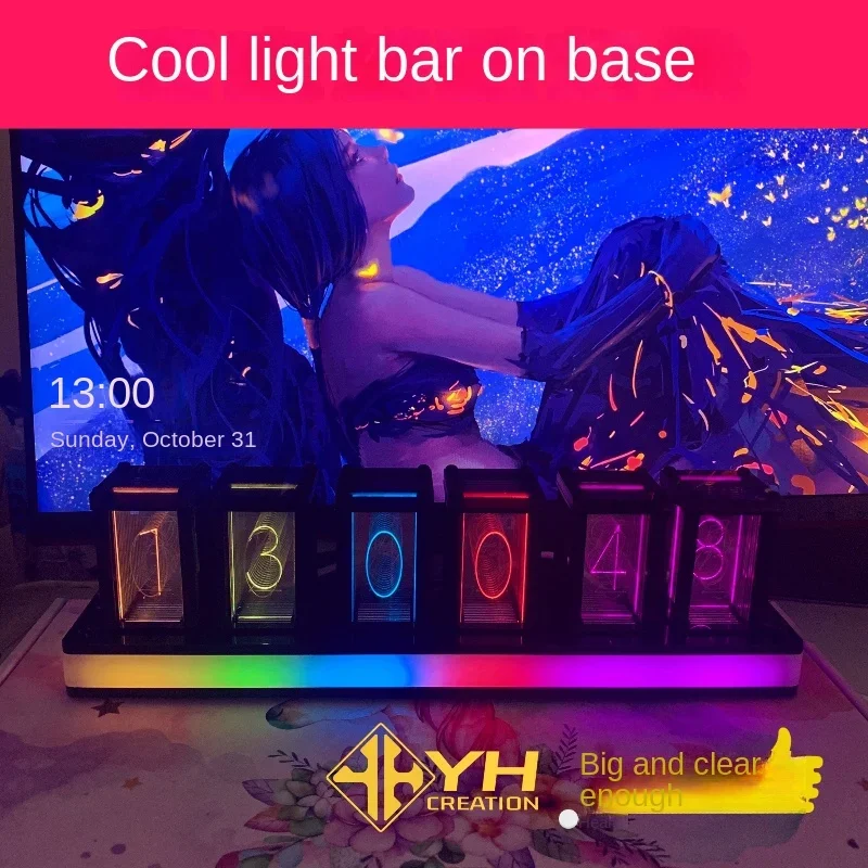 Led Table Clock Digital Silent - Diy Electronics Table reseña y precio