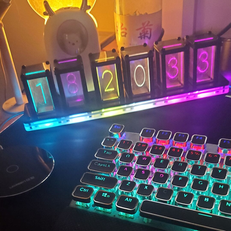 Led Table Clock Digital Silent - Diy Electronics Table reseña y precio