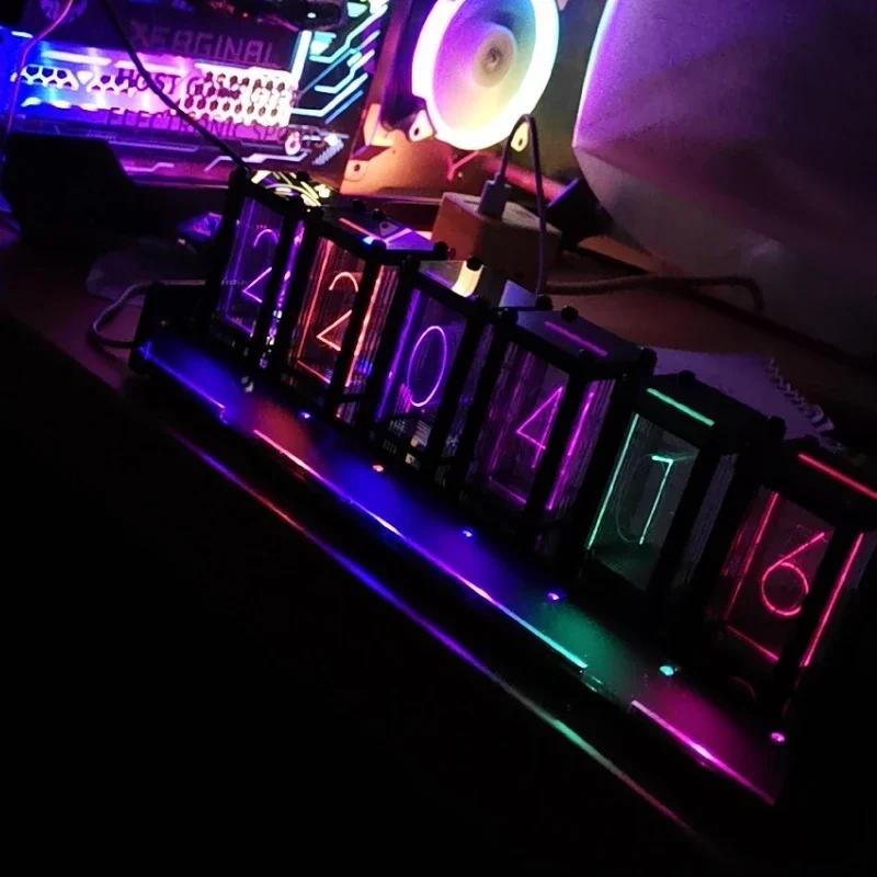 Led Table Clock Digital Silent - Diy Electronics Table reseña y precio