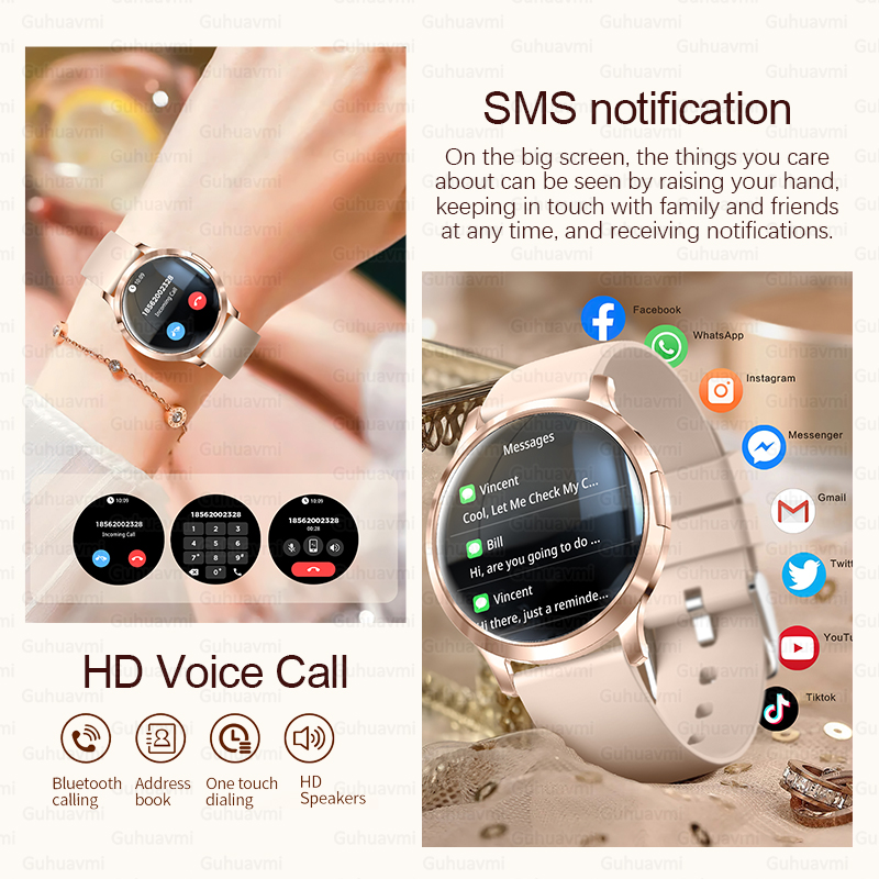 2025 New Smart Watch Women 1.3 - Diy Electronics Watch reseña y precio