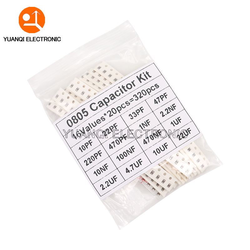 320PCS 720PCS 0603 0805 1206 S - Capacitor Kit Assortment reseña y precio