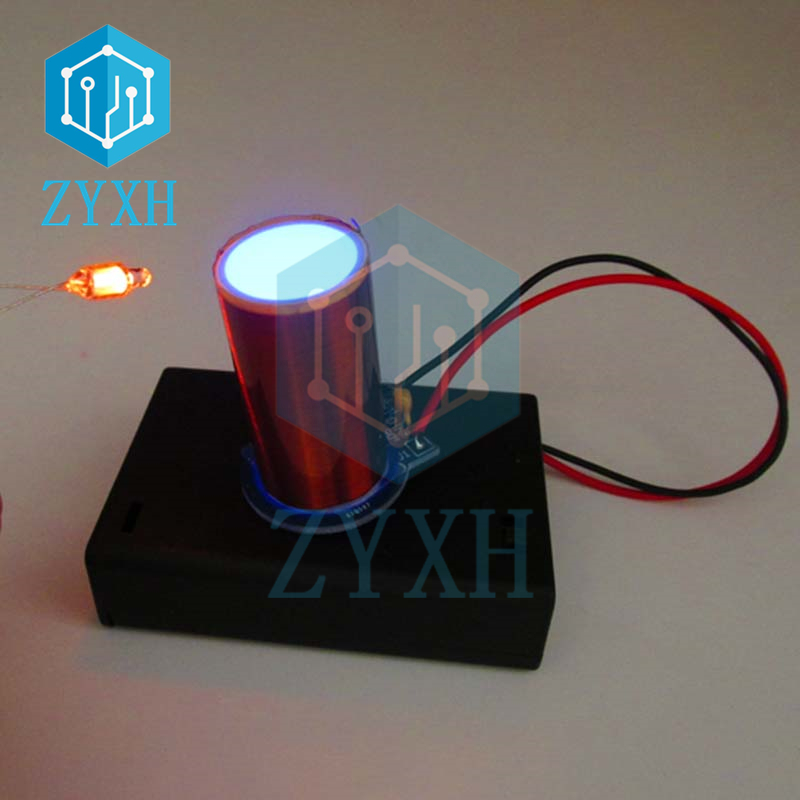 Mini Tesla Coil DIY Electronic - Diy Electronics Box reseña y precio