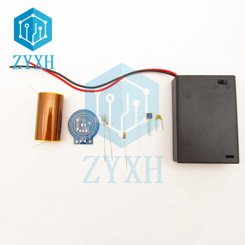 Mini Tesla Coil DIY Electronic - Diy Electronics Box reseña y precio