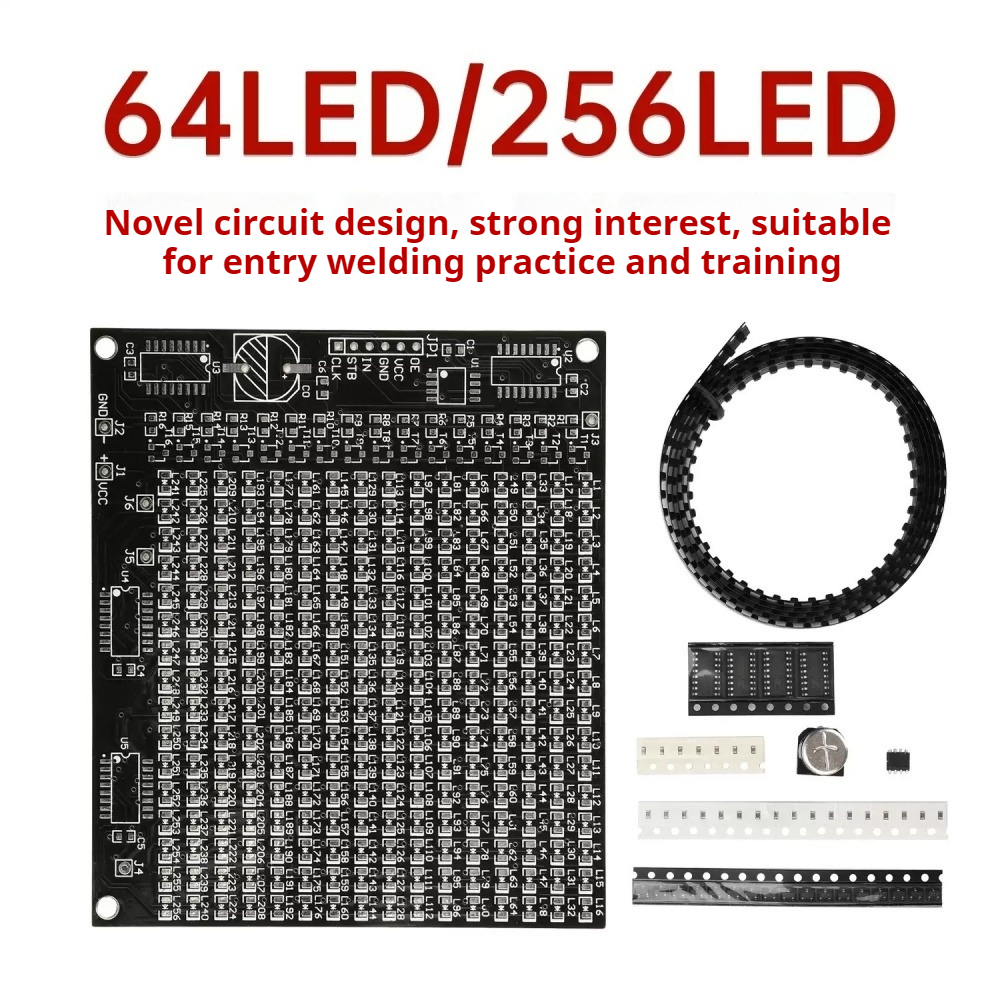 64/256 LED SMD Dot Matrix Adve - Diy Electronic Components reseña y precio